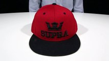 Supra Caps - Above Snapback burgundy/black - Men