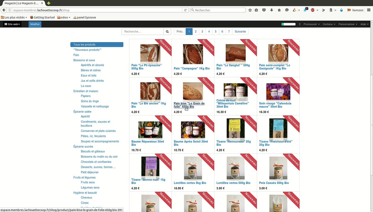 Espace membres - Introduction