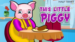 This Little Piggy | Nursery Rhymes Songs With Lyrics | Kids Songs
