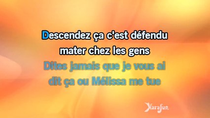 Karaoké Mélissa - Julien Clerc *