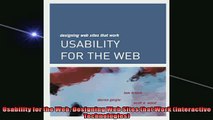 READ book  Usability for the Web Designing Web Sites that Work Interactive Technologies  DOWNLOAD ONLINE