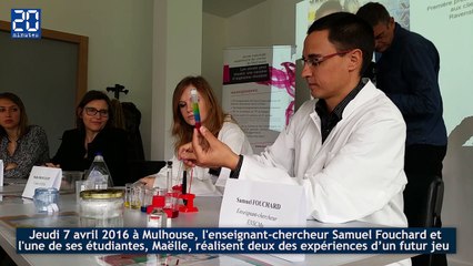 Jeu de chimie : Champignon de mousse
