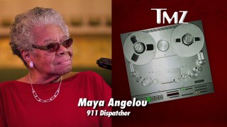 Maya Angelou -- Dispatcher Suspended Over Oprah Trash Talk During 911 Call