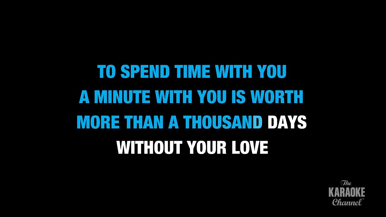 Love Me in the Style of Justin Bieber karaoke video with lyrics (no lead vocal)