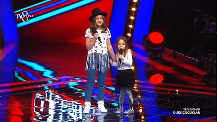 Azra Ilgaz ve Kardeşi Naz - Fly Me To The Moon | O Ses Çocuklar Türkiye