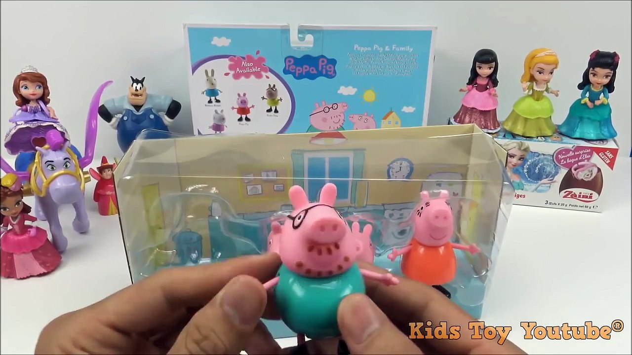 Peppa Pig En Español Toys Surprise Eggs and Peppa Pig Family Kinder Surprise New Peppa