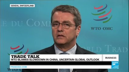 Why is global trade growing at a disappointing rate? We ask WTO D-G Roberto Azevedo