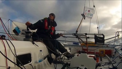 Ca bombarde sous spi à bord de Guadeloupe !