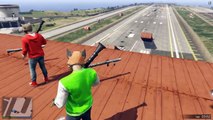 GTA 5 Online Funny Moments - Jets,Guns, and Explosions