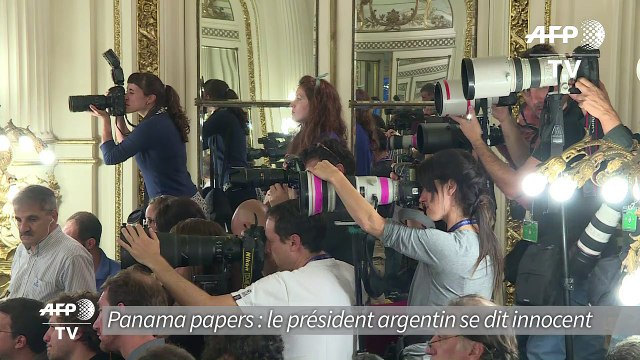 Panama papers : le président argentin assure qu'il n'a rien à cacher