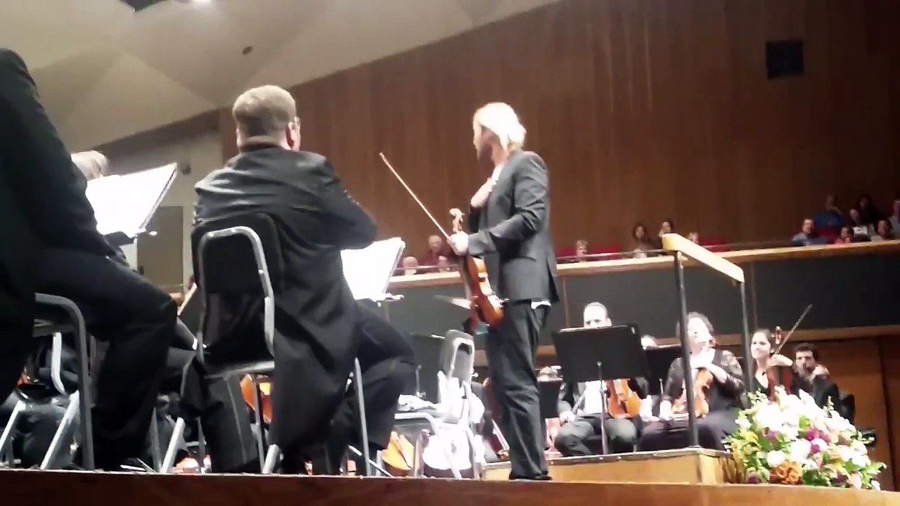 David Garrett Speech  Jerusalem Performance 6.4.16