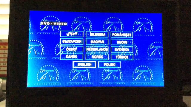 Opening to The Italian Job UK Rental DVD (2003)