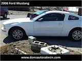 2006 Ford Mustang Used Cars Franklin IN