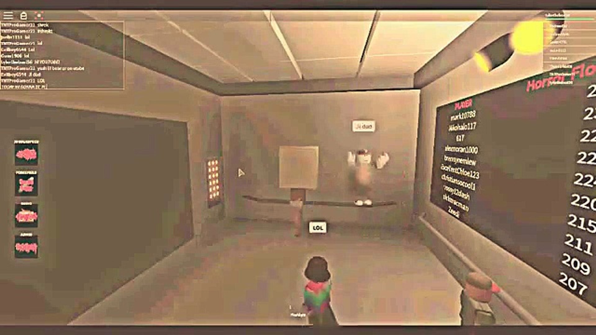 Scary Girl Roblox The Horror Elevator Video Dailymotion - scary granny elevator in roblox