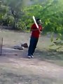 How Shahid Afridi is Playing Street Cricket and Hitting Sixes