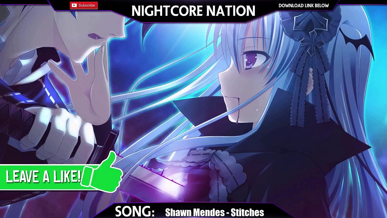 Nightcore Nation | Nightcore - Stitches [Girl Version] | HD +Free Download | ♪ Lyrics �