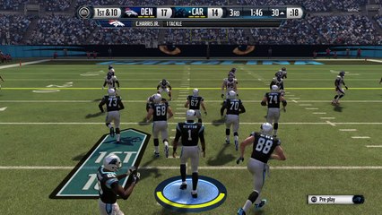 Madden NFL 16 Carolina panthers TD run