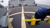 MH 60R Seahawk Shipboard Helicopter Ops View Through a Sailors Eyes