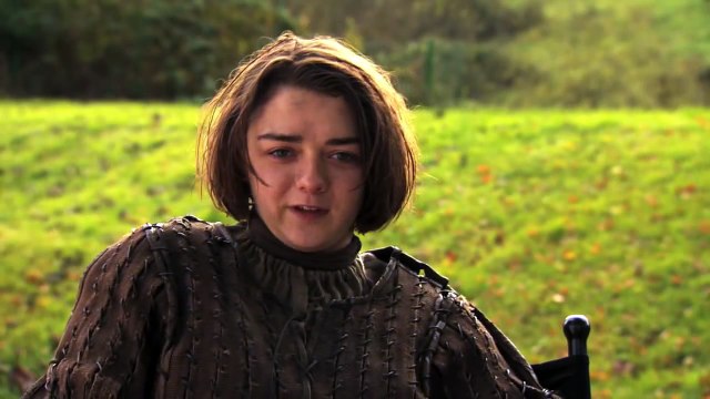 Game of Thrones: Roast Joffrey - Maisie Williams Impersonates Joffrey (HBO)