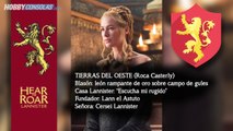 Juego de tronos - Casas, emblemas, blasones y señores