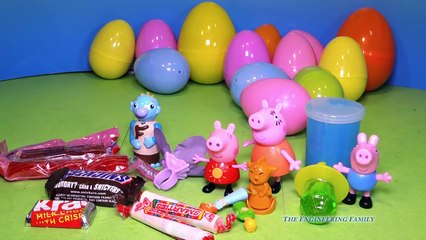 PEPPA PIG Nickelodeon Peppa Pig 25 Surprise Eggs a Peppa Surprise Egg Video