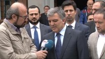 Abdullah Gül'den Açıklamalar