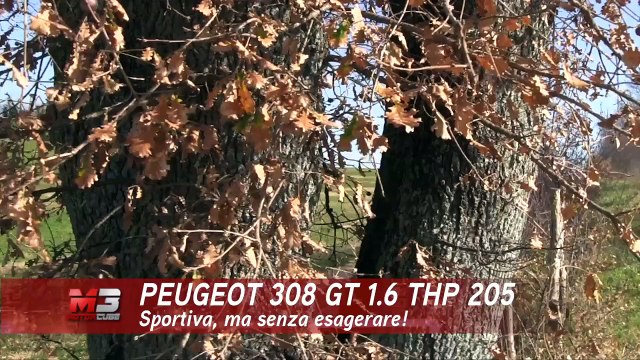NEW PEUGEOT 308 GT 1.6 THP 205 CV 2016 - FIRST TEST DRIVE - ENG ITA SUB