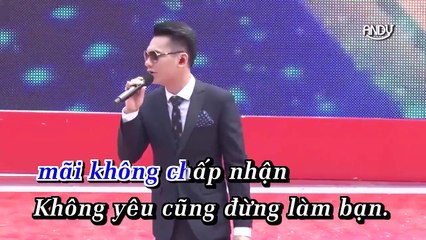 [Karaoke] Không Yêu Cũng Đừng Làm Bạn - Khắc Việt - beat gốc - andykaraoke.website