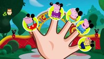 PEPPA PIG MICKEY MOUSE Family Finger Song Nursery Rhymes Lyrics For Daddy Finger More Família
