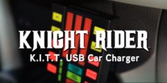 Convierte a tu coche en El Coche Fantástico: Knight Rider K.I.T.T. USB Car Charger