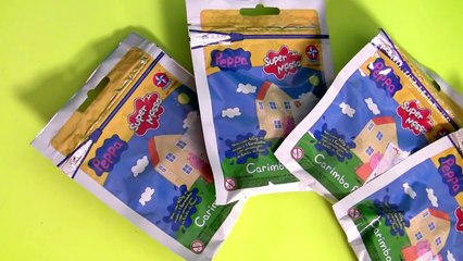 Tải video: Play Doh Peppa Pig Stampers Blind Bags Surprise - Super Massa Carimbos da Porquinha Peppa