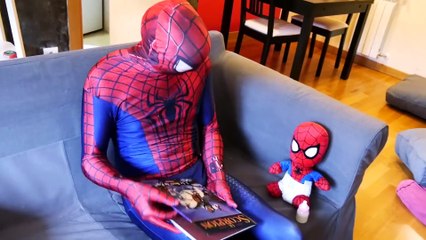 Spiderman Sick vs Slime vs Joker! Gummy Slime Prank! Superhero in Real Life