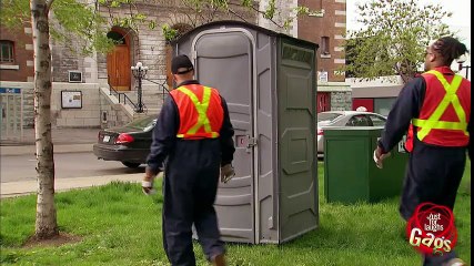 Houdini-esque Porta Potty Illusion