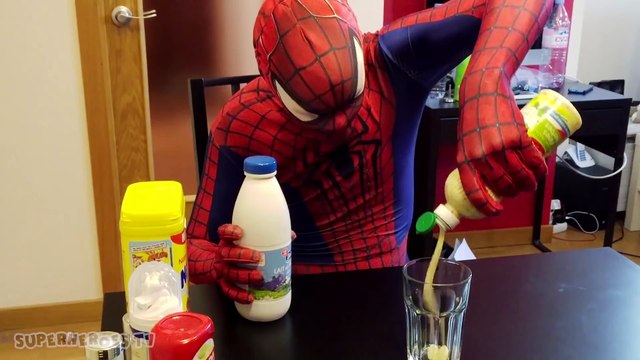 Spiderman vs Batman Prank Challenge, Spiderman Poo and Fart - Superheroes Movie In real Life