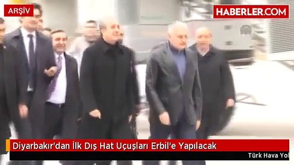 Diyarbakır'dan İlk Dış Hat Uçuşları Erbil'e Yapılacak