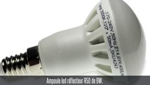 Ampoule led réflecteur R50, E14, 6W, 120°, 400 lm, blanc chaud