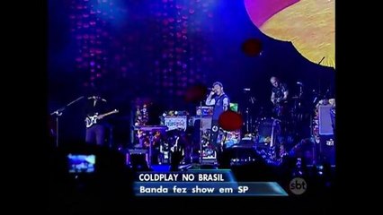 Coldplay leva 80 mil fãs à loucura em São Paulo