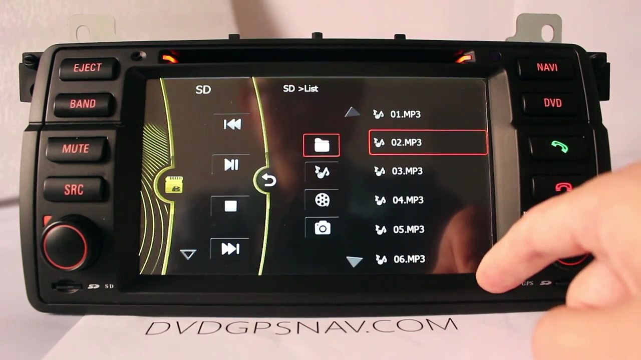 Car DVD BMW E46 GPS Navi Touch screen Radio Car Stereo