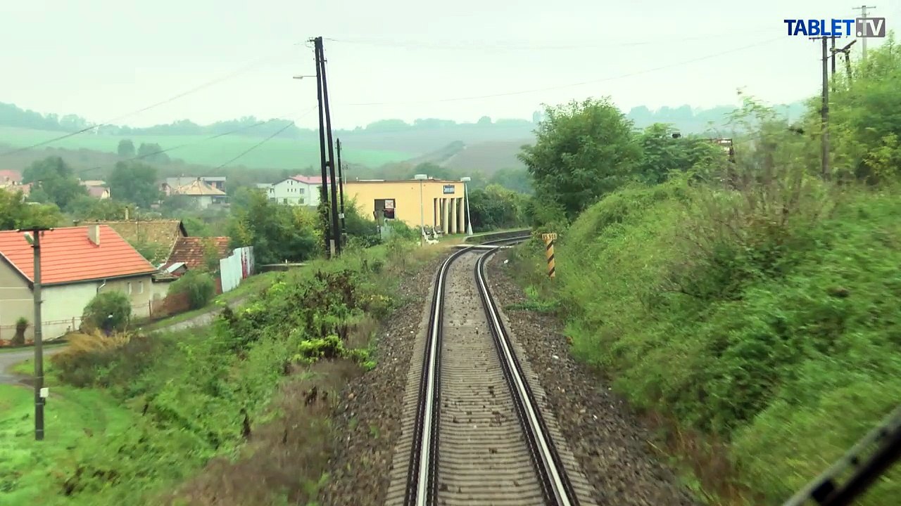 UNIKÁTNY VLAKOVÝ VIDEOPROJEKT: Z Jesenského do Zvolena