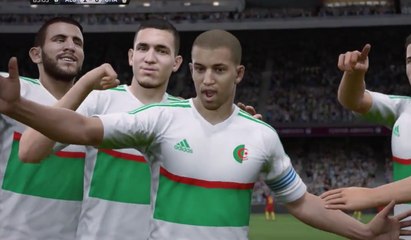 L'Algérie dans FIFA 16 avec la nouvelle tenue Adidas
