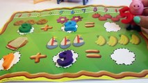 Peppa Pig Classroom Learn To Count with Play Doh Numbers Learn Numbers 1 to 10 Playdough Part 5
