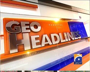 Geo News Headlines - 08 April 2016 - 1100