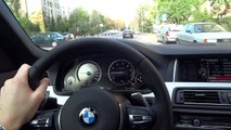 2015 2016 BMW M 528i xDrive (F10) Driving Cruising with Blonde :) Test Drive Acceleration