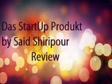 StartupProdukt SaidShiripour Review - erstelle jetzt dein eigenes digitales Produkt und verdiene Geld damit!