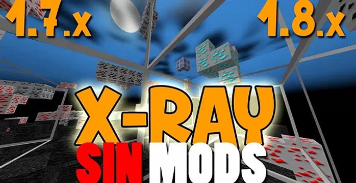 X-RAY SIN MODS TEXTURE PACK MINECRAFT 1.8.X 1.7.X!