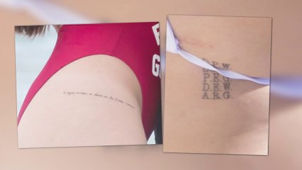 Ariel Winter dévoile ses tatouages en bikini aux Bahamas