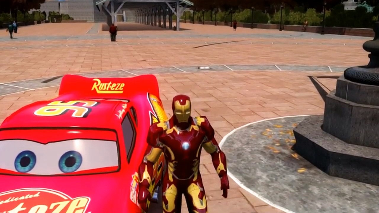 Spiderman vs Hulk Kids Songs ♪ Are_You_Sleeping ♪ Iron Man riding his Lightning