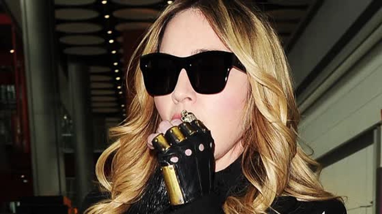 Madonna landet in london