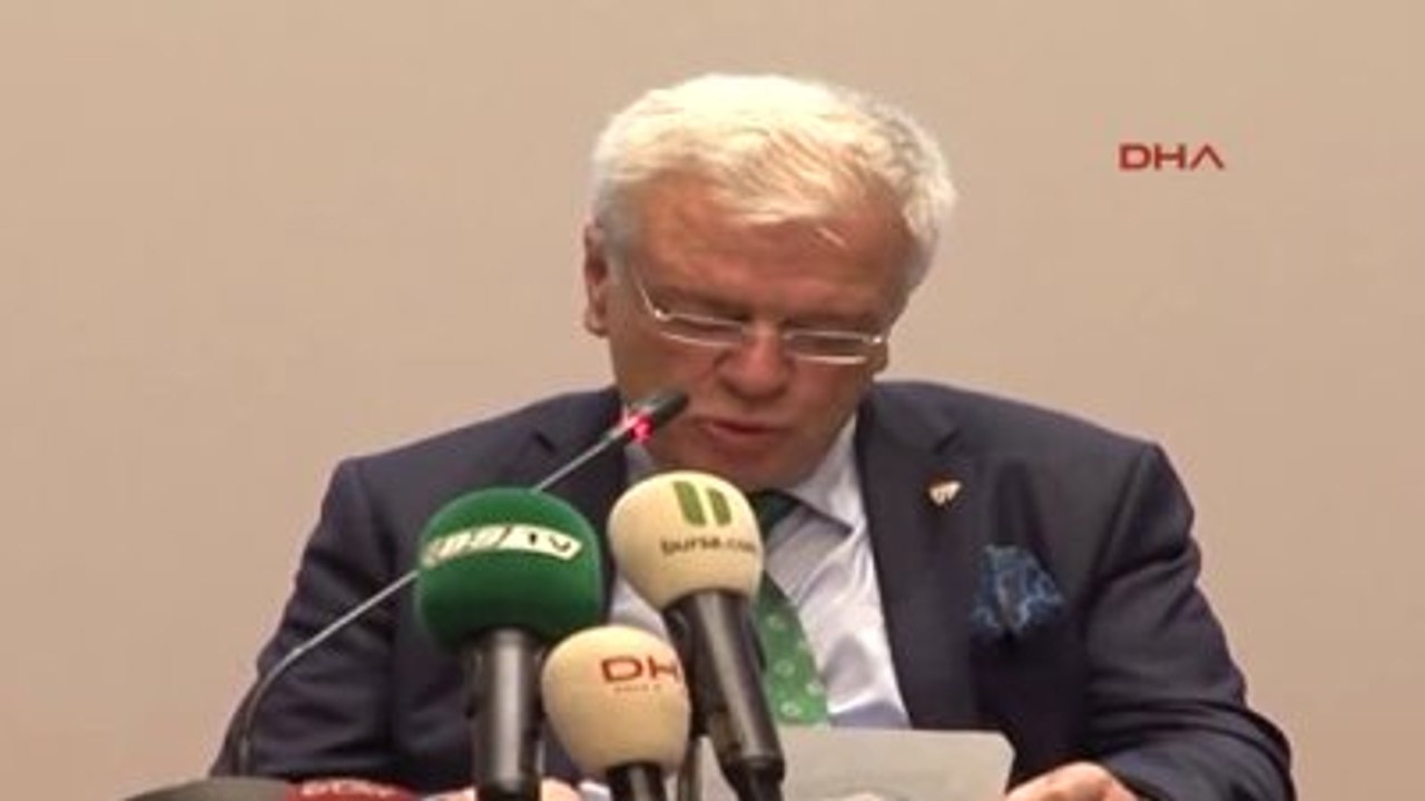 Bursaspor Başkanı Ali Ay Türkiye'de Kulüpler Batmış Durumda