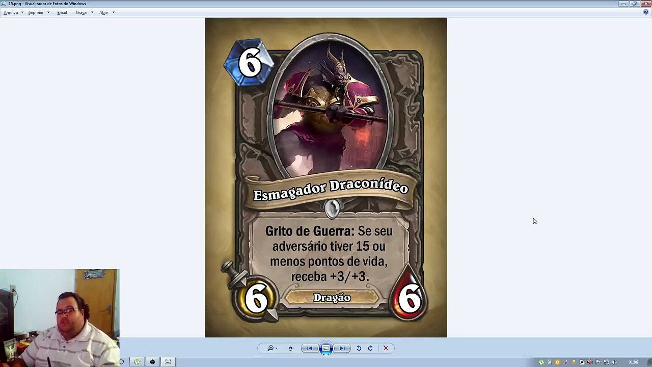 Card Review - Esmagador Draconideo; Draco Vulcânico; Nefarian
